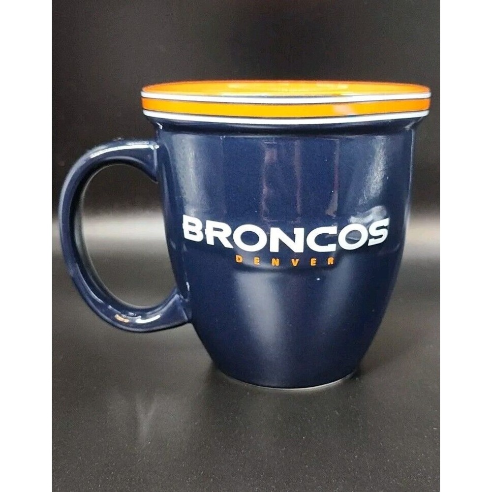 Embossed Denver Broncos NFL Coffee Mugs, Boelter,Officially Licensed Product NFL